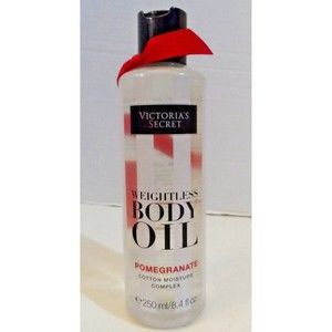 NEW Victoria's Secret Pomegranate Weightless Body Oil 8.4 fl. oz